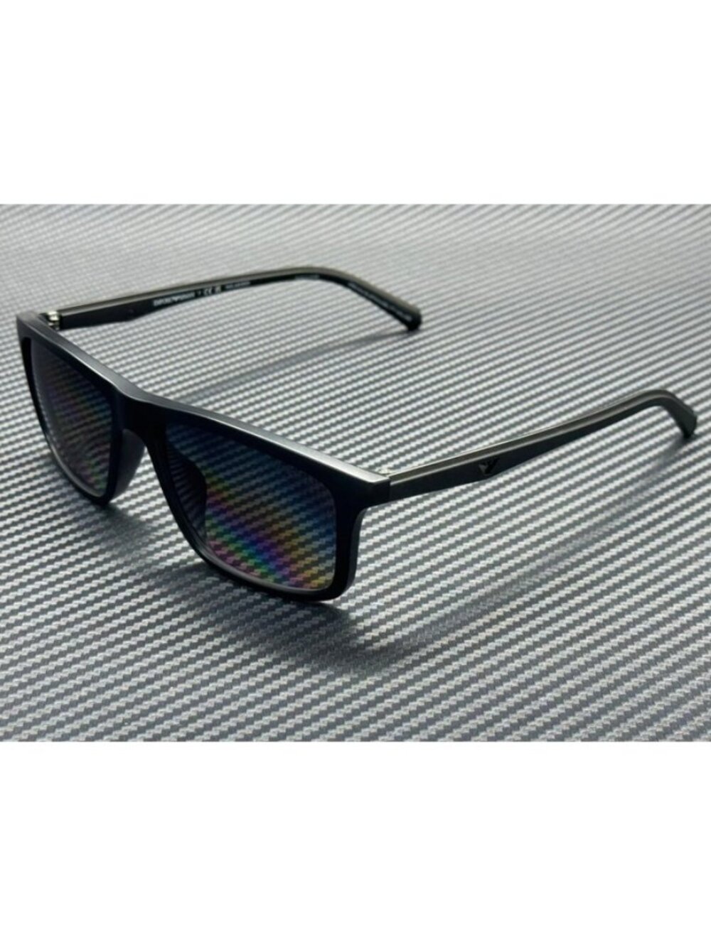 New Emporio Armani Men Matte Black Sunglasses -17-145